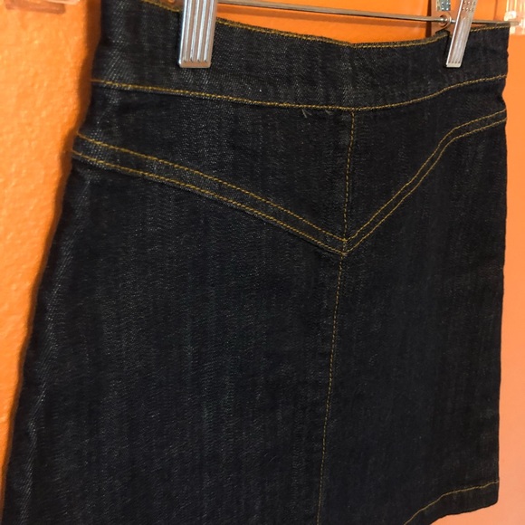 NWOT H&M High Waisted Button Up Jean Denim Skirt - Picture 5 of 6